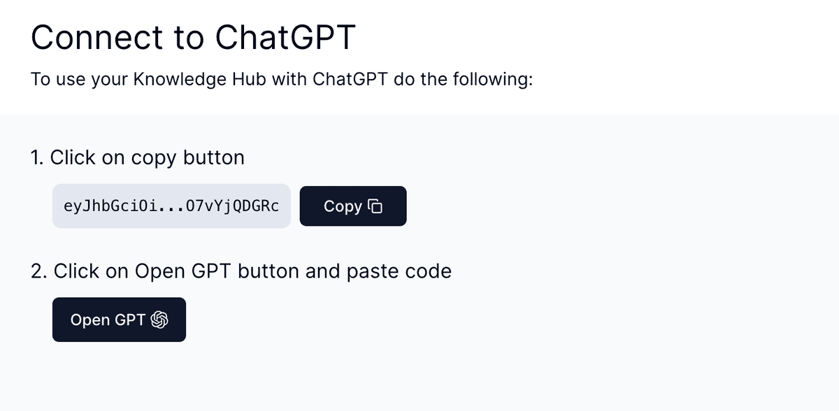 Connect GPT page view